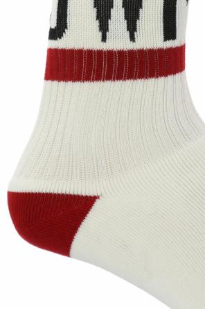 Embroidered lettering socks, zdjęcie 2 Embroidered lettering socks od Junya Watanabe Comme des Garcons